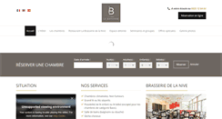 Desktop Screenshot of hotel-le-bayonne.com